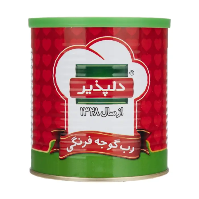 دلپذیر رب گوجه فرنگی قوطی 800 گ