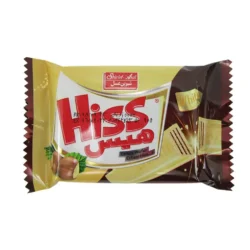 شیرین عسل ویفر شکلاتی سفید کریسپی هیس 40 گ