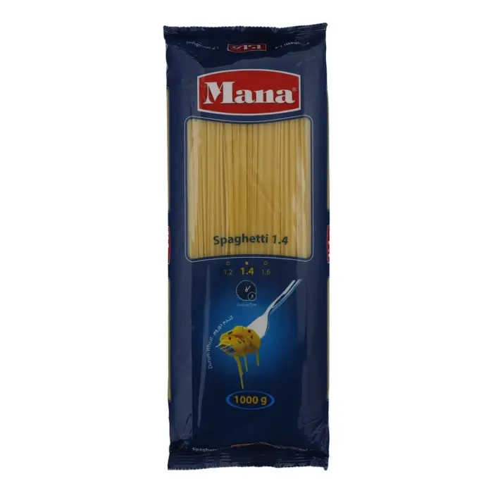 اسپاگتی 1/4 1000 گ مانا