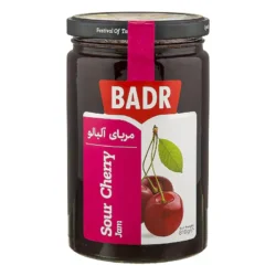 بدر مربا آلبالو شیشه 810 گ
