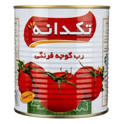 تکدانه رب گوجه فرنگی قوطی 800 گ