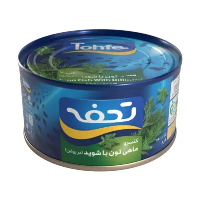 تحفه تن ماهی با شوید 180 گ
