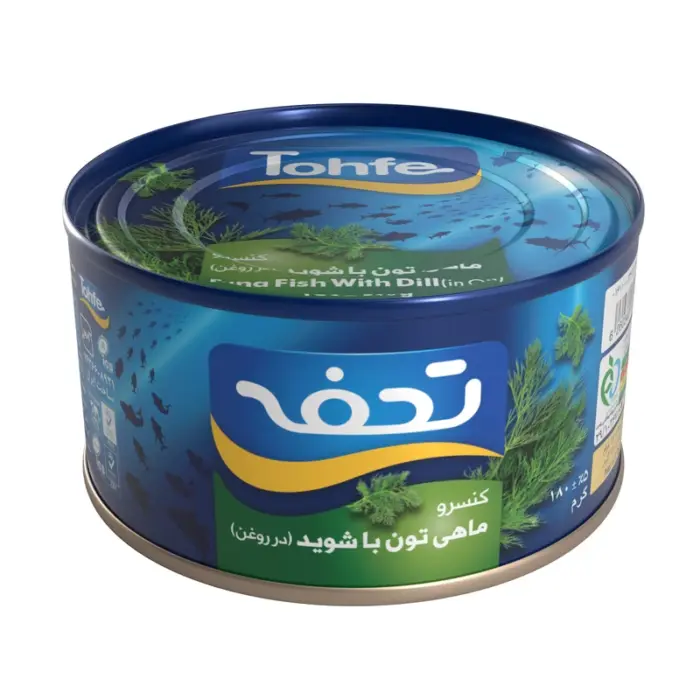 تحفه تن ماهی با شوید 180 گ