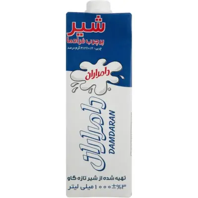 دامداران شیر تتراپک پر چرب 1000 م