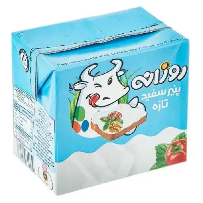 روزانه پنیر سفید نسبتا چرب 515 گ