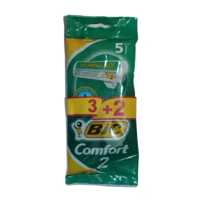 بیک تیغ اصلاح 2 لبه صابون دار کامفورت 2+3