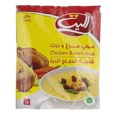 الیت سوپ مرغ و ذرت 65 گ