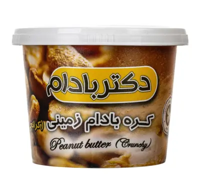 دکتربادام کره بادام زمینی کرانچی 220 گ