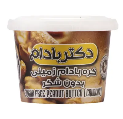 دکتربادام کره بادام زمینی رژیمی 220 گ