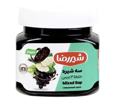 شیررضا سه شیره  450 گ
