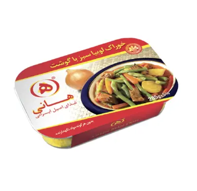 هانی خوراک لوبیا سبز با گوشت 285 گ