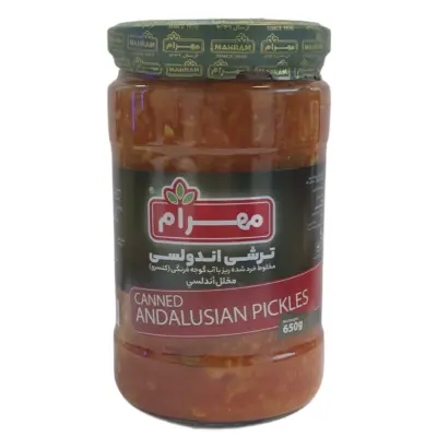 مهرام ترشی اندولسی 650 گ