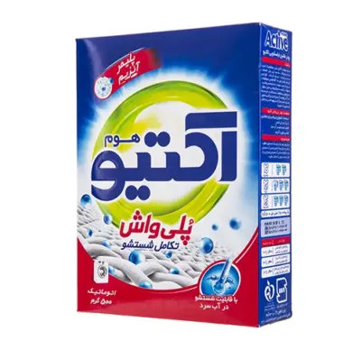 اکتیو پودر ماشین لباسشویی پلی واش 500 گ