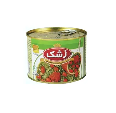 زشک کنسرو خورشت قورمه سبزی قوطی 450 گ
