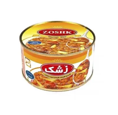 زشک کنسرو خورشت قیمه قوطی 180 گ