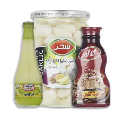 چاشنی و کنسرویجات