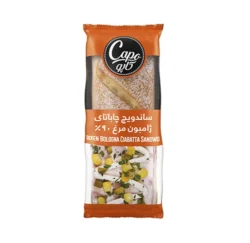 کاپو ساندویچ چاباتای ژامبون مرغ 90 %