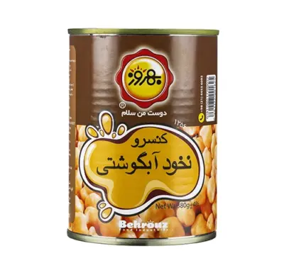 بهروز کنسرو نخود آبگوشتی 380 گ