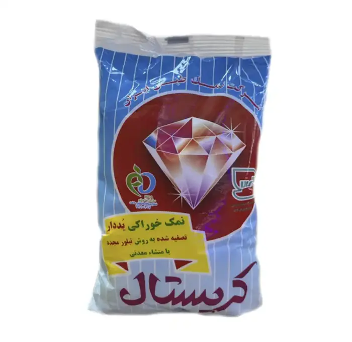 کریستال نمک تصفیه یددار 1000 گ