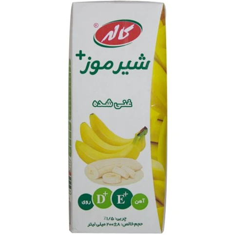 کاله شیر موز تتراپک 200 م