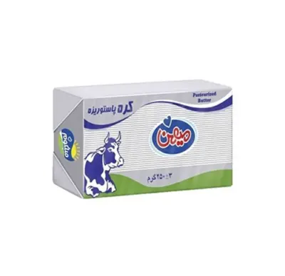 میهن کره پاستوریزه حیوانی 250 گ