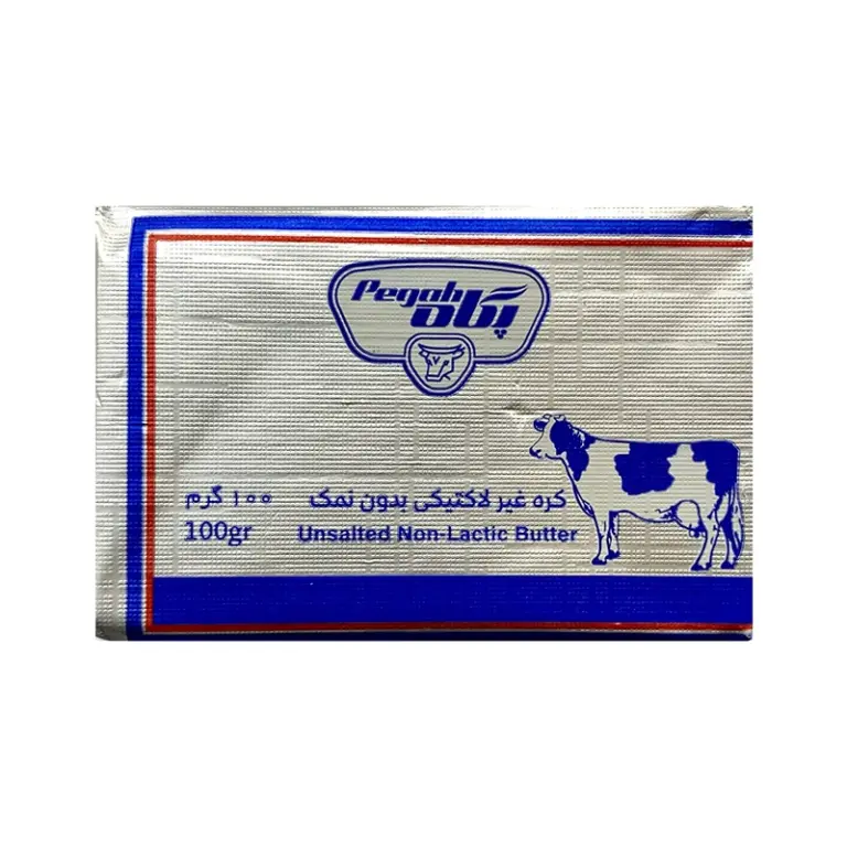 پگاه کره غیرلاکتیکی بدون نمک 100 گ