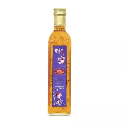 سحرخیز شربت زعفران با پر معلق پت 650 گ