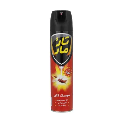 تار و مار اسپری سوسک کش قرمز 400 م