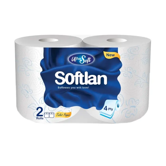 سافتلن دستمال توالت دو رول