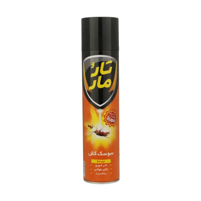 تار و مار اسپری سوسک کش نارنجی بی بو 400 م