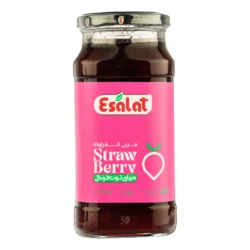 اصالت مربا توت فرنگی شیشه 750 گ