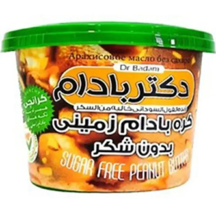 دکتربادام کره بادام زمینی رژیمی کرانچی 220 گ