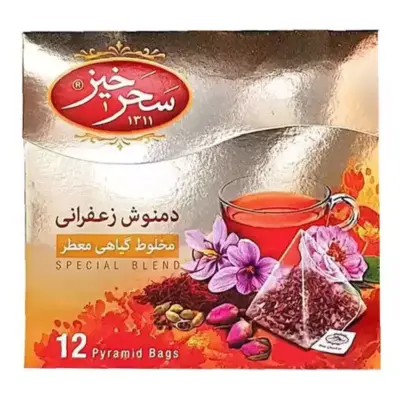 سحرخیز دمنوش زعفرانی 12 ع