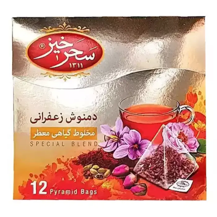 سحرخیز دمنوش زعفرانی 12 ع