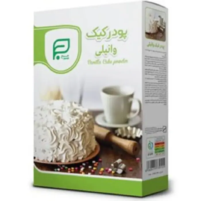 جمع پودر کیک وانیلی 500 گ