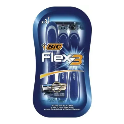 بیک تیغ اصلاح 3 لبه فلکس 3 ع