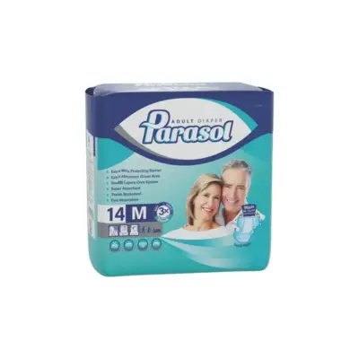 پاراسل پوشینه بزرگسال متوسط 14 ع