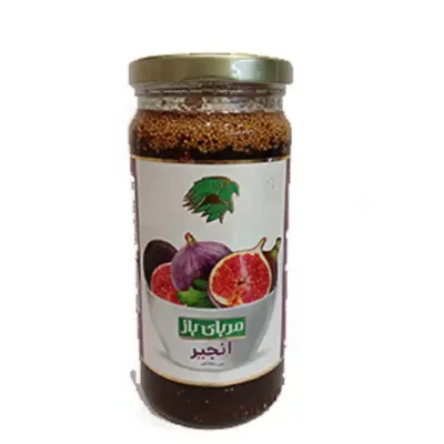 باز مربا انجیر شیشه 550 گ