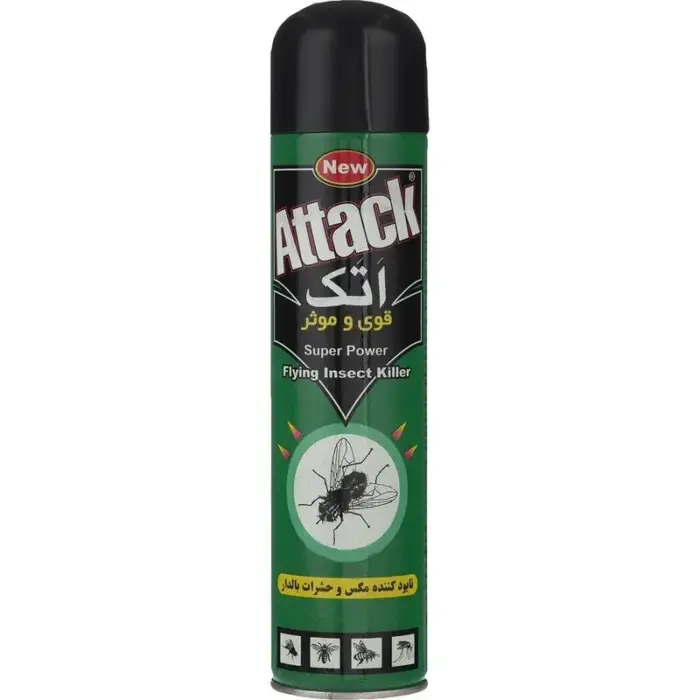 اتک اسپری حشره کش سبز 400 م