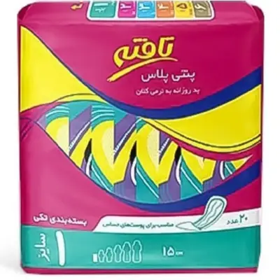 تافته پد روزانه پنتی پلاس 20 ع