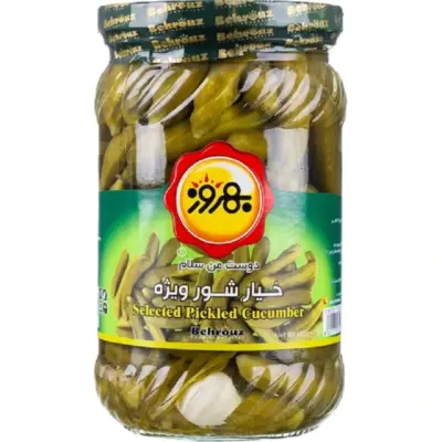 بهروز خیارشور ویژه شیشه 660 گ