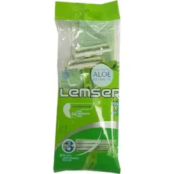 لمسر تیغ اصلاح 3 لبه ضدحساسیت سبز 2 ع