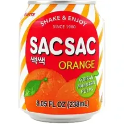 SACSAC نوشیدنی پرتقال قوطی 238