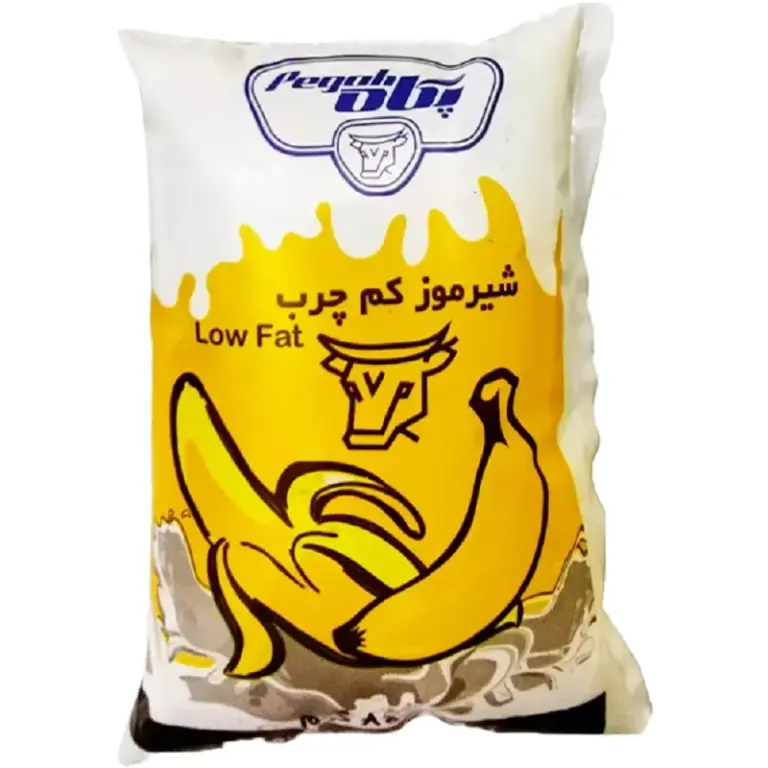 پگاه شیرموز نایلونی کم چرب 800 گ