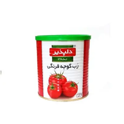 دلپذیر رب گوجه فرنگی قوطی 400 گ