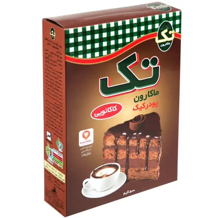 تک ماکارون پودر کیک کاکائویی 500 گ
