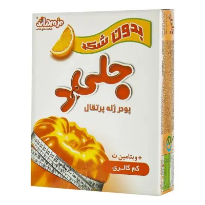 دراژه پودر ژله پرتقال رژیمی 25 گ