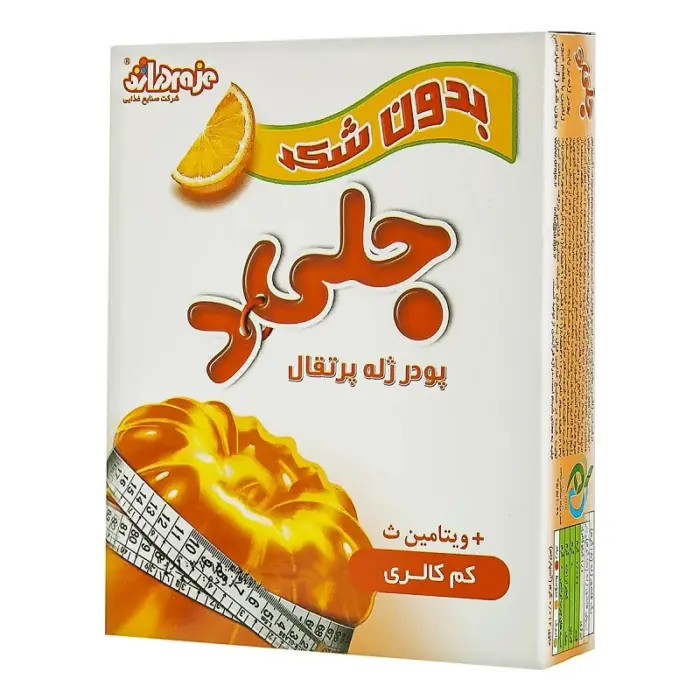 دراژه پودر ژله پرتقال رژیمی 25 گ